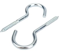 Крюк-шуруп ЕВРОПАРТНЕР Zn d6,6хL100 мм 2 шт. 13 7654 2