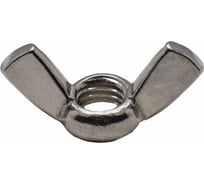 Барашковая гайка КРЕП-КОМП американский тип НЕРЖАВЕЙКА DIN315 А2 м6 100шт гбна6