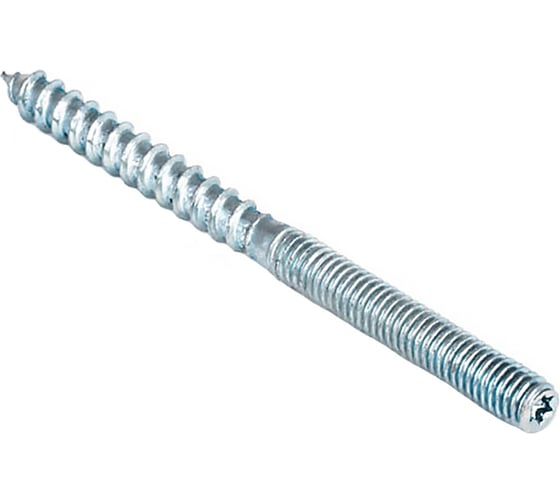 Сантехническая шпилька WaterLine 6x80 белый цинк 5 шт 205370 1