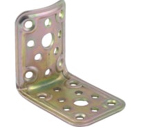 Уголок соед. для крепления плоских деталей к круглым Suki 85х85х50х3 d80/100 цинк 1 шт 537840