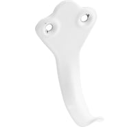 Крючок-вешалка №2 Element полимер белый 1 шт 554120