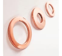 Медная шайба АО КЗОЦМ 6x12x1,5 КЗОЦМ 10 шт (прокладка медная) 6368 - 10