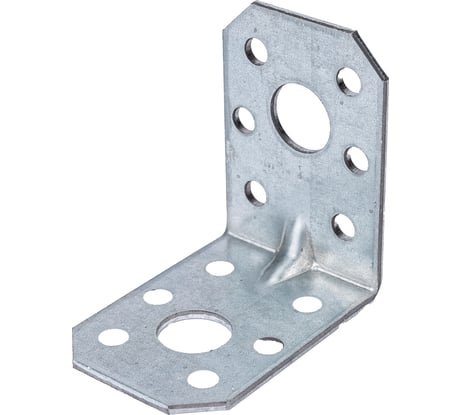 Крепежный уголок Невский Крепеж оцинкованный, усиленный 50х50х36х2,0 мм 812682