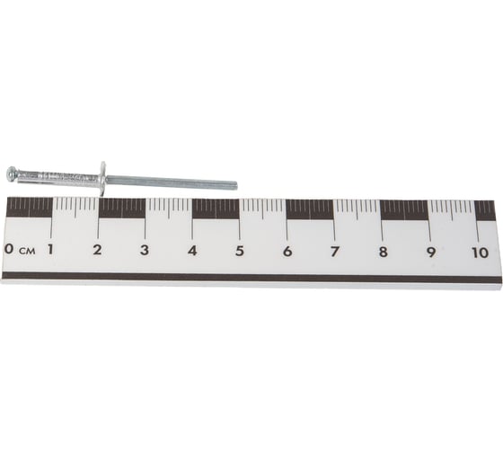 Заклепки алюминиевые KUBIS 4.0*18 мм (толщина 12-14 мм), 50 шт 01-04-4018