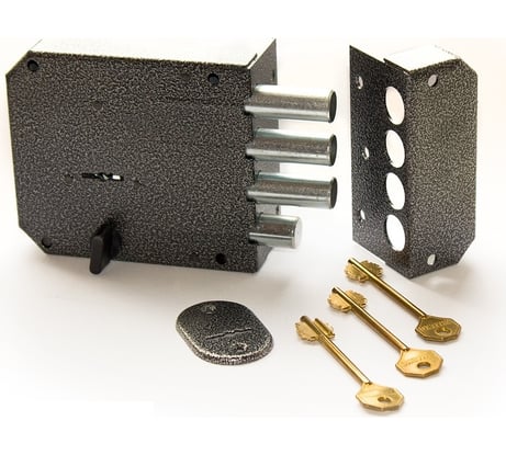 Накладной замок Симеко ЗН-2х3 2186