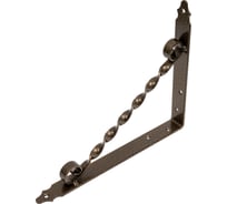 Фигурный кронштейн Домарт 250х200 мод.2 бронза антик 171020