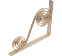 Фигурный кронштейн Домарт 250х200 мод.5 белый антик 171033