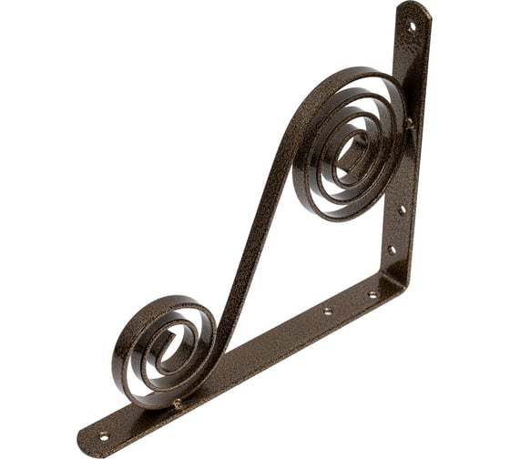 Фигурный кронштейн Домарт 250х200 мод.5 бронза антик 171034 1