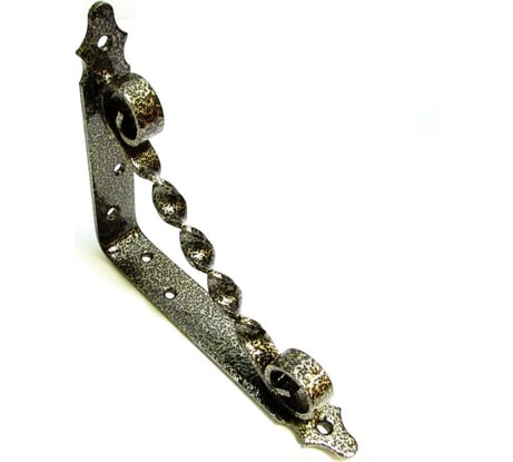 Фигурный кронштейн 350x250 мм, модель 2, бронза антик DOMART 171023 4660015166434