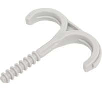 Держатель для труб Экопласт D16-20 мм, F типа, двойной 41826