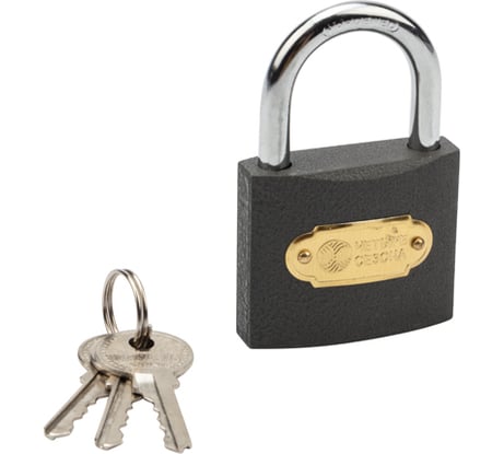 Навесной замок ЧЕТЫРЕ СЕЗОНА Чугун 50 мм 79-0005