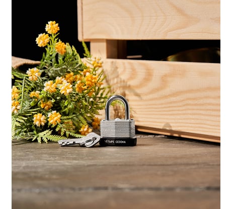 Навесной замок ЧЕТЫРЕ СЕЗОНА ССН-30 79-0133