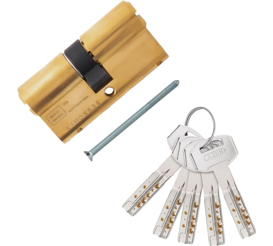 Механизм цилиндровый ABUS D12R410 ключ/ключ 30-30 (60 мм) MS 5 key 00029999 1