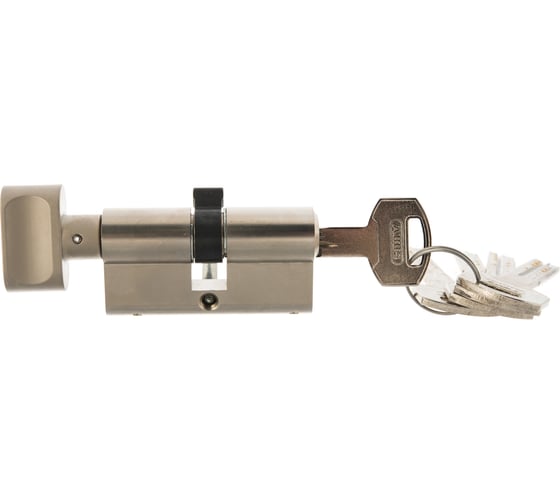 Механизм цилиндровый ABUS D12R430 ключ/вертушка 30-30 (60 мм) NI 5 key 00029225