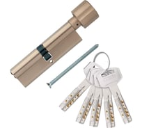 Механизм цилиндровый ABUS D12R430 ключ/вертушка 45-45 (90 мм) NI 5 key 00029232
