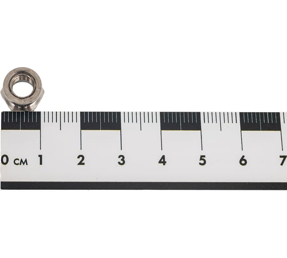 Антивандальная отрывная гайка DINFIX М6 ART9150, А2 (нержавеющая), 1 шт 00-0004880