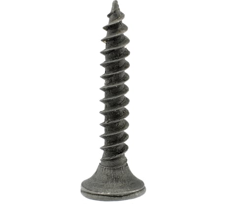 Саморез Steelfix ГКЛ 3,5х35, по металлу, частая резьба, потайная головка, оксидированный, 553 шт, А-00153