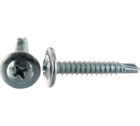 Саморезы Steelfix 4,2х25 ПШС (прессшайба сверло), цинк, 1кг (506шт), А-00253