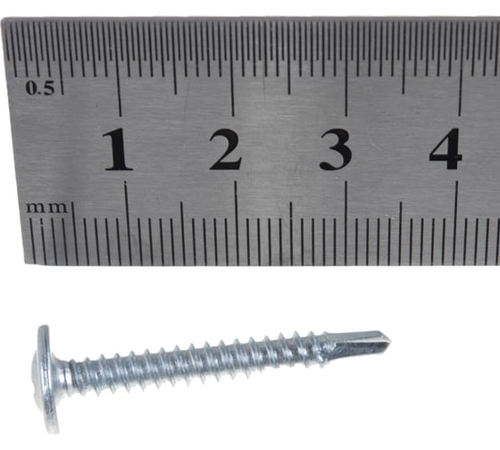 Саморезы с пресс-шайбой Steelfix сверло, 1кг 4,2х32 А-00254