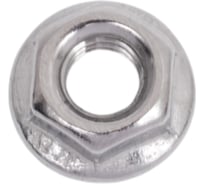 Гайка шестигранная с фланцем с насечками DINFIX DIN 6923 А2 НЕРЖ M 6 (1 шт) 00-0004864