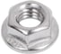 Гайка шестигранная с фланцем с насечками DINFIX DIN 6923 А2 НЕРЖ M 6 (1 шт) 00-0004864 2