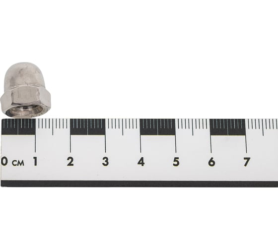Гайка шестигранная колпачковая DINFIX DIN 1587 А2 НЕРЖ M8 (1 шт) 00-0004845