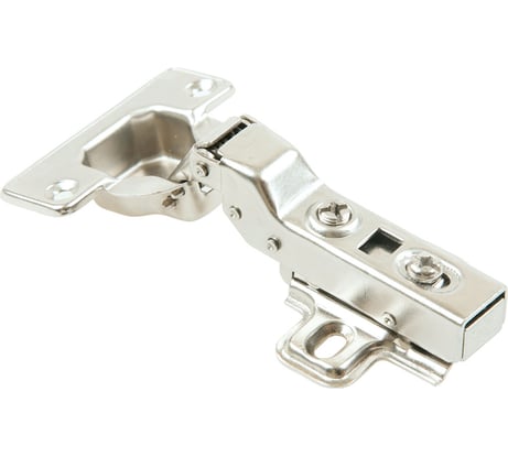 Петля Lemax PROF clip-on с доводчиком, 110 градусов, полунакладная, никель M350-Half