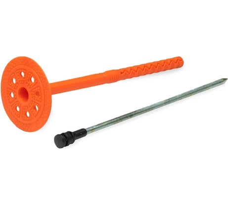 Держатель теплоизоляции EKT с удл.зоной 10х180 со стал. гвозд. с термоголовкой DTM-UZ+GT-MT(упак/250шт) VZ011020