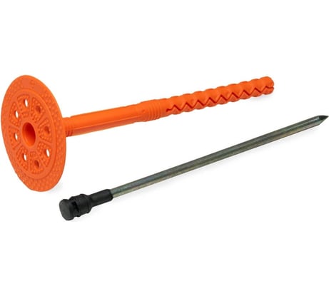 Держатель теплоизоляции EKT с удл.зоной 10х160 со стал. гвозд. с термоголовкой DTM-UZ+GT-MT(упак/250шт) VZ011019