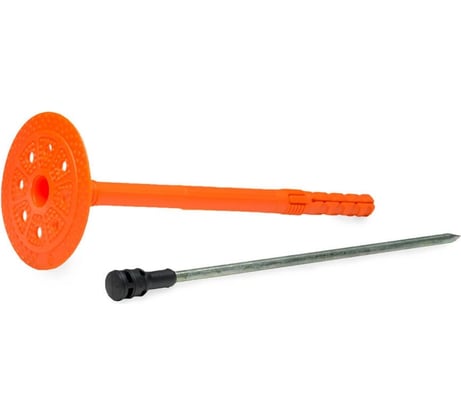 Держатель теплоизоляции EKT 10x160 со стальным гвоздем с термоголовкой DTM-N + GT-MT (упак/250шт) VZ011327