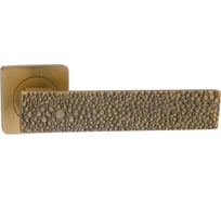 Дверная ручка Ренц Lizard - Кожа ската, кофе, 2 шт. INDH 653-02 CF