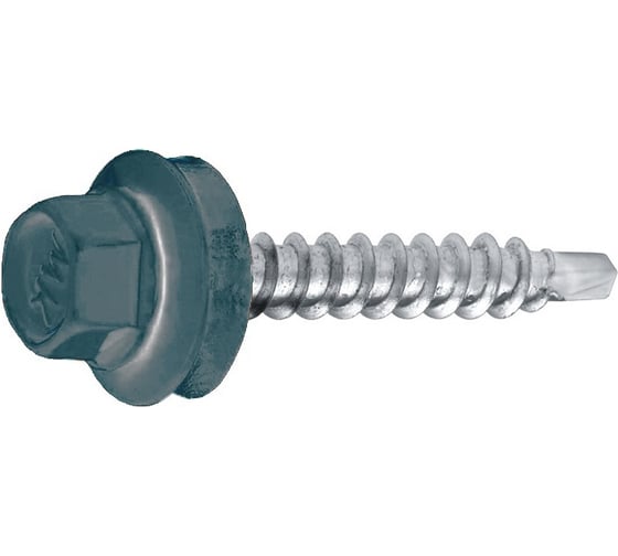 Кровельный саморез SWFS RAL-7015 ZP, 4.8х51, 250 шт. тов-048463 1