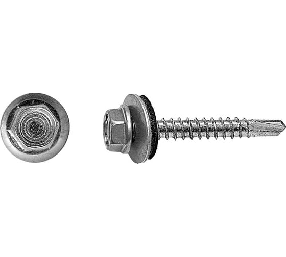 Кровельный саморез SWFS ZP, 4.8х64, 150 шт. тов-091267 1