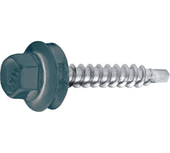 Кровельный саморез SWFS RAL-7015 ZP, 4.8х51, 200 шт. тов-091262