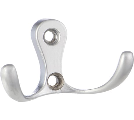 Крючок Tech-Krep/Zitar 207, 2-х рожковый, матовый хром 1 шт 129923