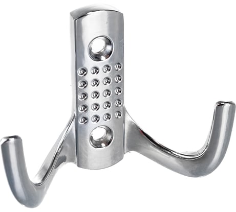Крючок Tech-Krep/Zitar с перфорацией, 2-х рожковый, хром 1 шт. 129909