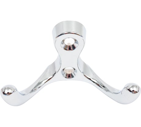 Крючок Tech-Krep/Zitar 207, 2-х рожковый, хром 1 шт 129921