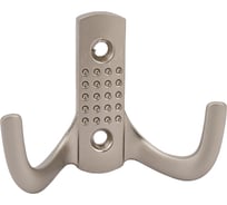 Крючок с перфорацией Tech-Krep/Zitar 2-х рожковый, сатин 1 шт 129910