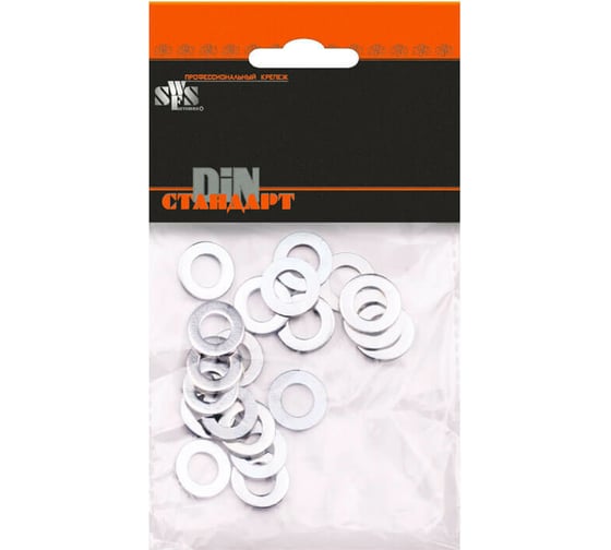 Плоская увеличенная шайба SWFS DIN9021, М12, 3 шт. тов-092497