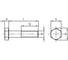 Болт Metiz-A2 DIN 931, M10x80 мм, А2, нерж., шестигранная голова, 5 шт. 93121080 5 4