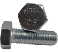 Болт ZAMETAL М 10x35x10.9 DIN 961 шаг 1.25, оцинкованный, упаковка 200 шт. ZA073967