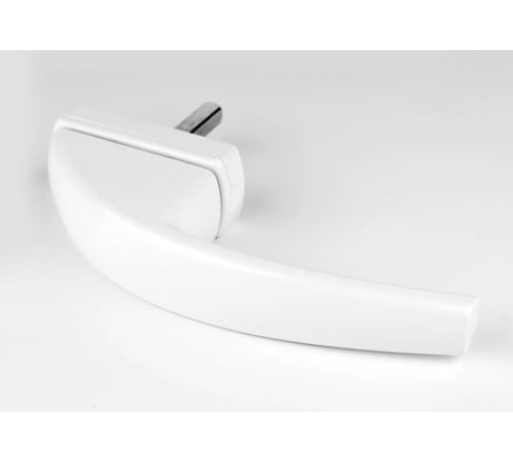 Ручка оконная DORF алюминий, 8-ми позиционная без ключа, 37 штифт, белая RSK_SWING_9016/УП