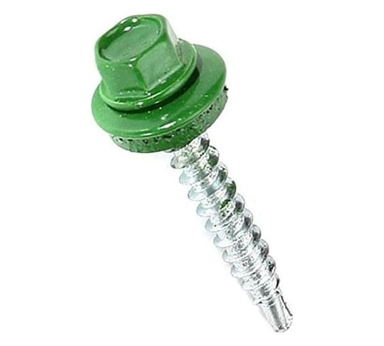 Кровельный саморез Tech-Krep КРс ZP 4.8x51 6002 светло-зелен 150шт. R УТ-00014114 1