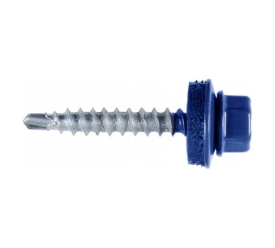 Кровельный саморез Tech-Krep КРс ZP 4.8x35 5010 син 250шт. R УТ-00013790 1