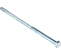 Сантехнический болт Стройбат DIN 571 6x140 белый цинк 40шт 308000