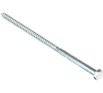 Сантехнический болт Стройбат DIN 571 8x180 белый цинк 25шт 308050