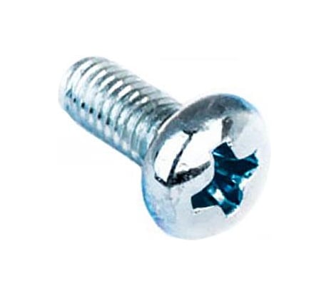 Винт Стройбат пкр. DIN 7985 М3x10 белый цинк 500 шт 106041