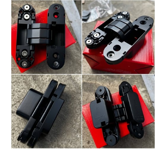 Скрытая петля MORELLI HH-24 B, цвет черный 9014466