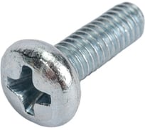 Винт Стройбат пкр. DIN 7985 М4x12 белый цинк 200 шт 106081