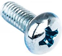 Винт Стройбат пкр. DIN 7985 М6x25 белый цинк 10 шт 306560